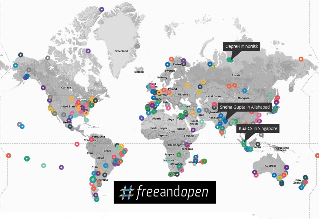 FreeAndOpen Map